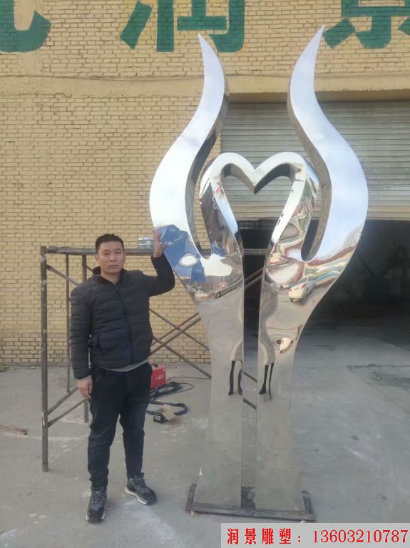 不銹鋼醫院雕塑制作過程 醫院雕塑半成品1 不銹鋼醫院雕塑制作過程 醫院雕塑半成品1