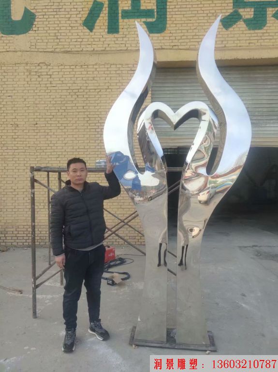 不銹鋼醫院雕塑制作過程 醫院雕塑半成品2 不銹鋼醫院雕塑制作過程 醫院雕塑半成品2