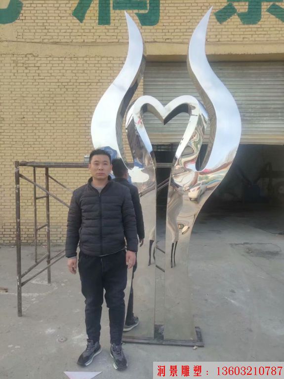 不銹鋼醫院雕塑制作過程 醫院雕塑半成品4 不銹鋼醫院雕塑制作過程 醫院雕塑半成品4