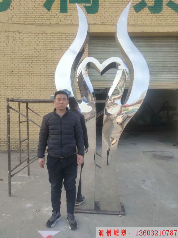 不銹鋼醫院雕塑制作過程 醫院雕塑半成品7 不銹鋼醫院雕塑制作過程 醫院雕塑半成品7